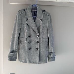 GAP Women's Gray Pea Coat